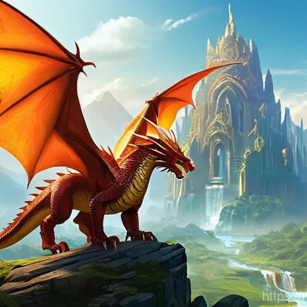 아키에이지 신규 콘텐츠 추천 - **Prompt 1: The Dragon's Dawn on Phesanix**
A heroic ArcheAge adventurer, either a determined ma...