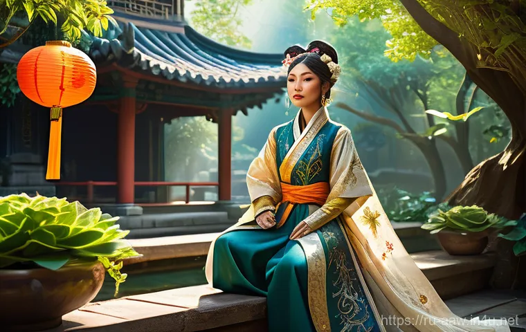 아키에이지 초보자 숙지 포인트 - A whimsical and powerful female Firran mage, adorned in elaborate, flowing arcane robes, stands with...